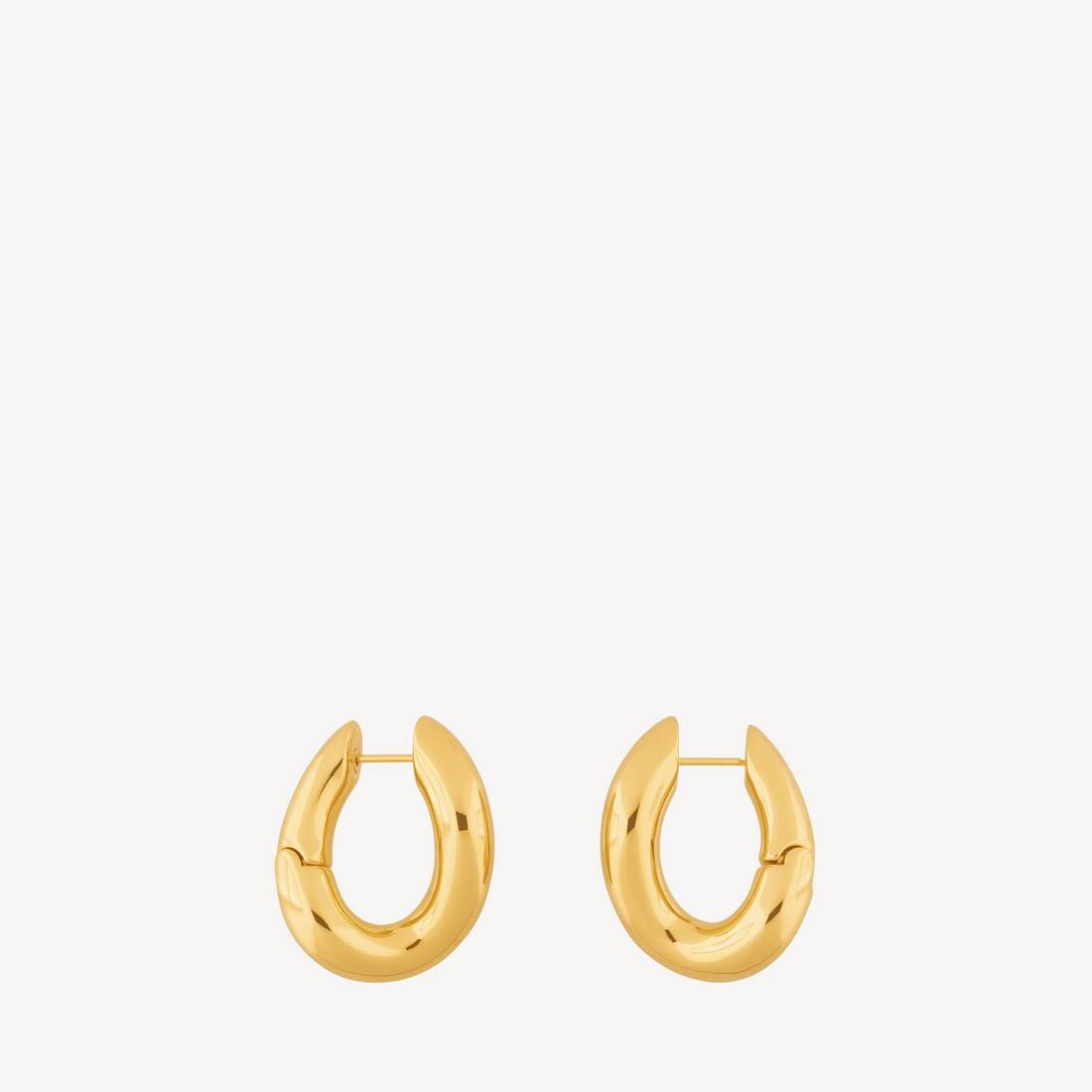 Women's Loop Earrings in Gold