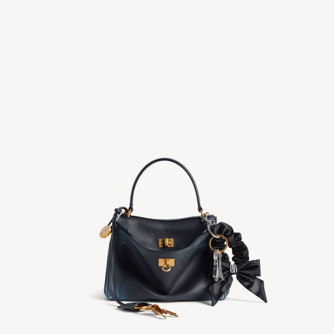 Women's Rodeo Handbag Mini With Charms in Marine Blue