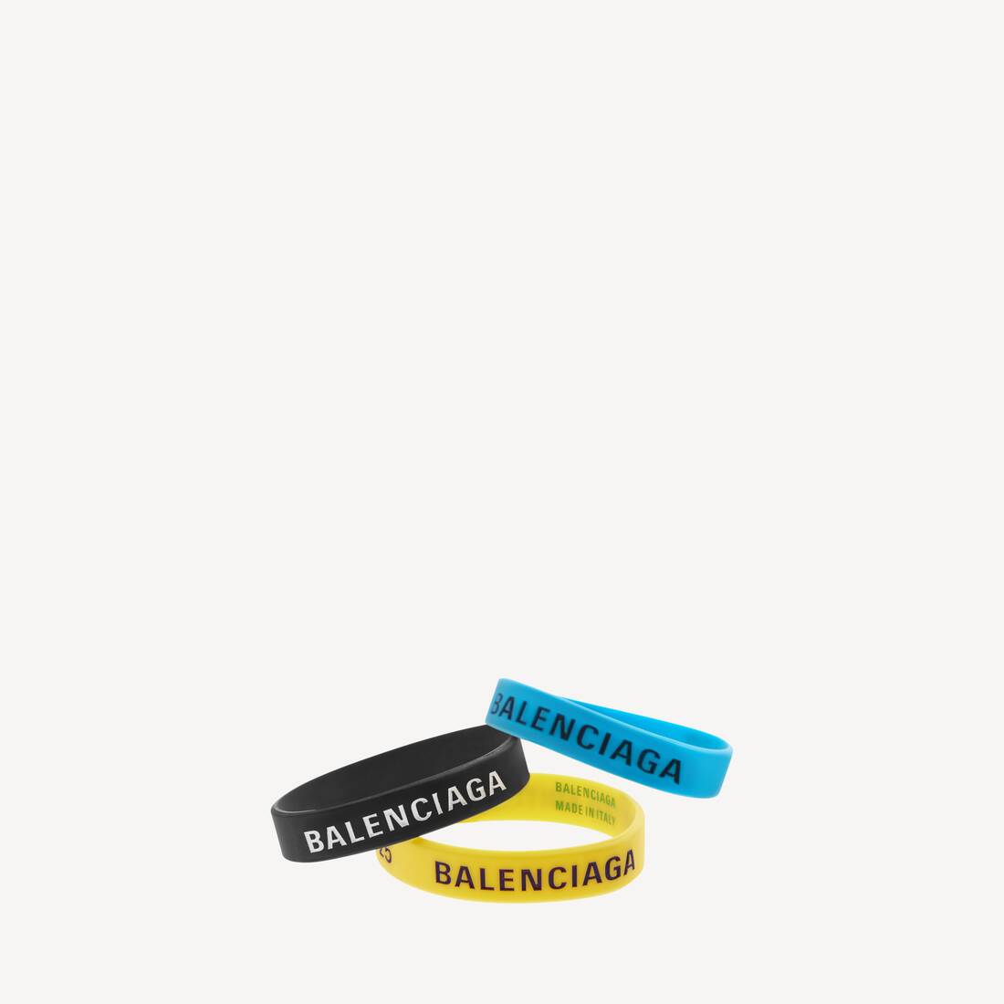 Limited Edition Bracelet Set in Yellow/black/blue