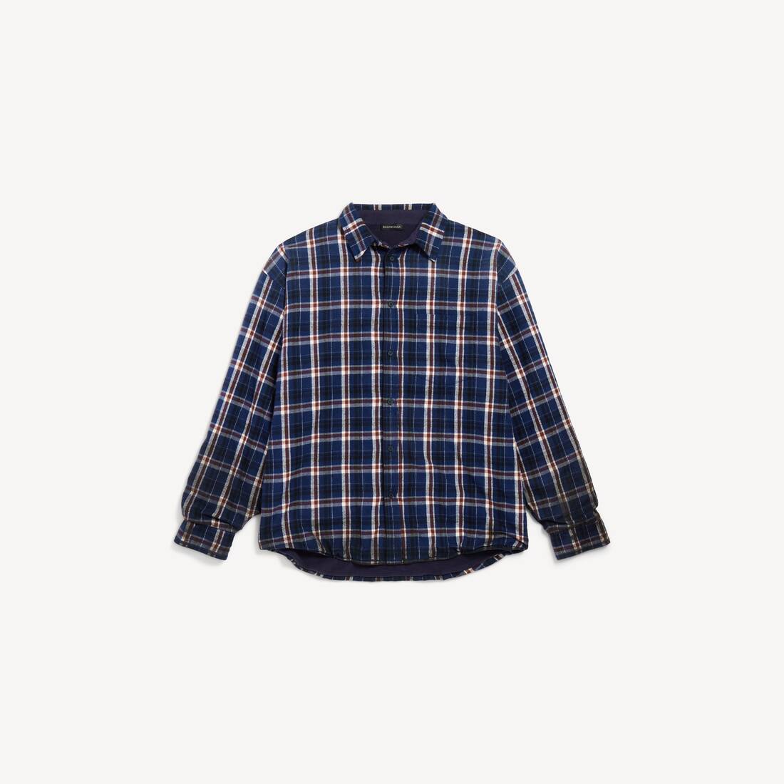Men's Reversible Shirt in Navy/brown