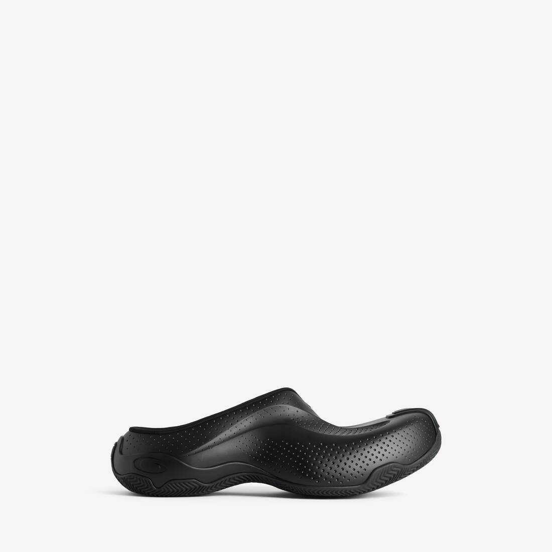 Men's Basketball Mule Sneaker in Black