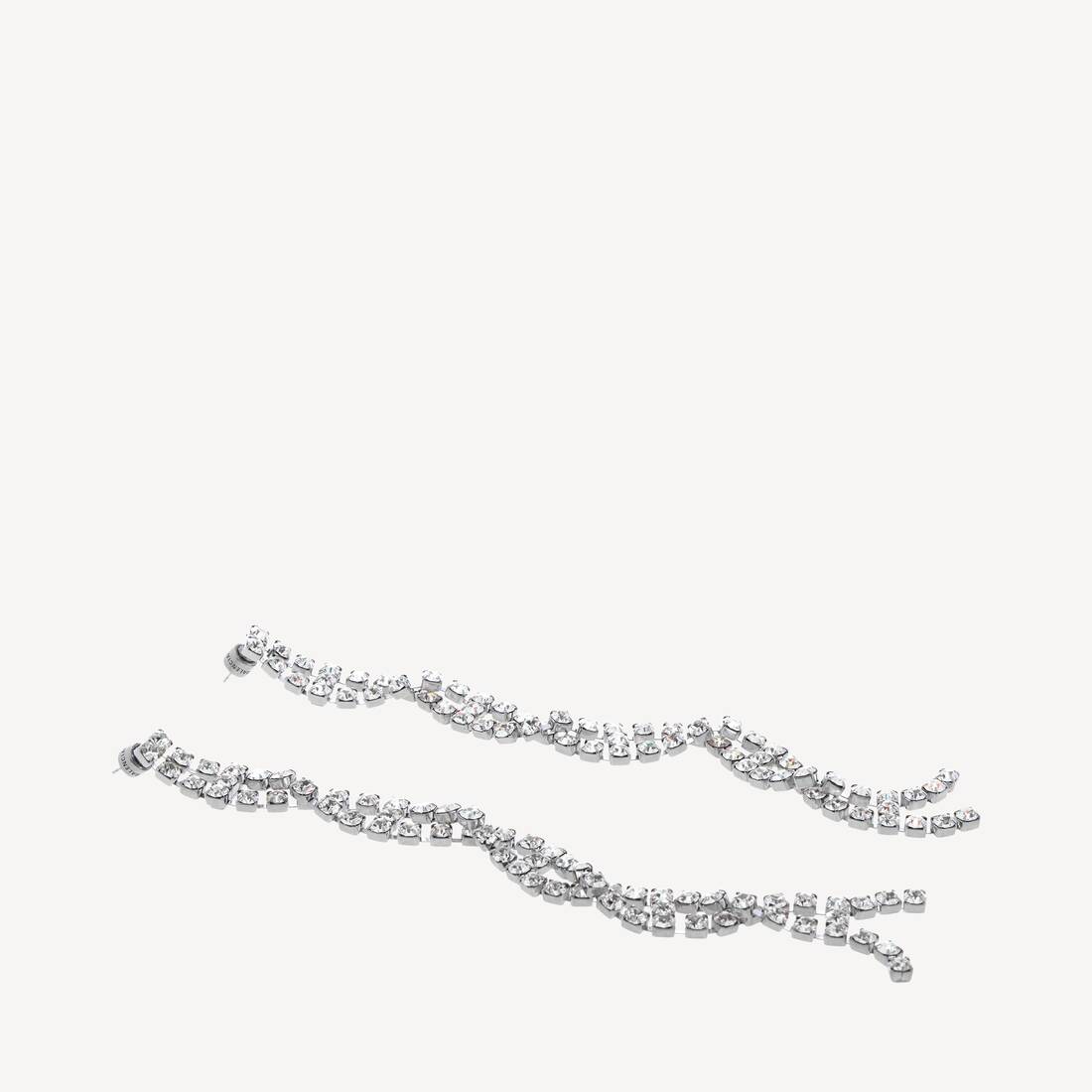 Women's Riviera Earrings in Shiny Silver