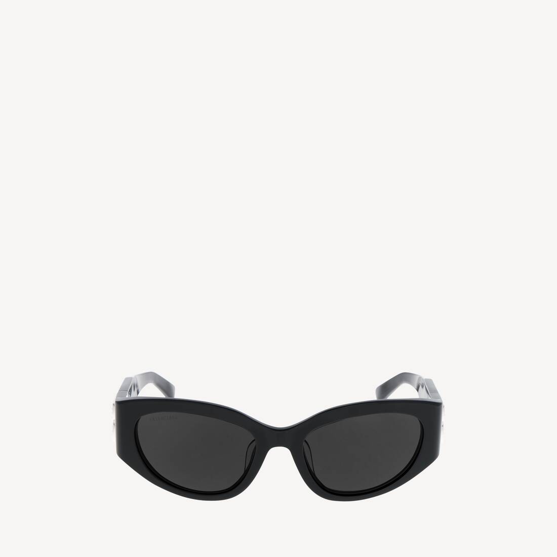 Women's Bossy Round Af Sunglasses in Black