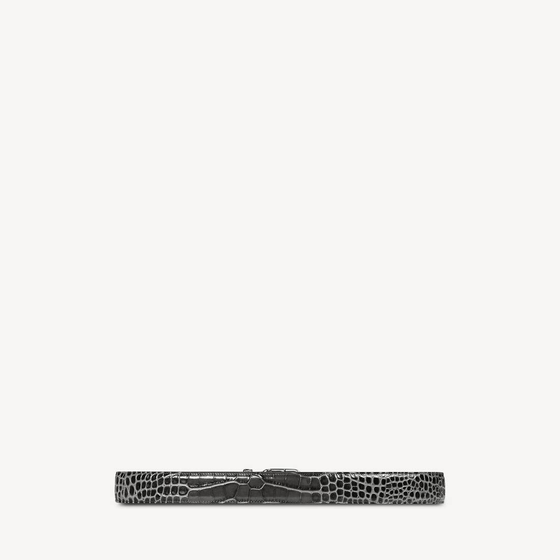 Men's Bb Large Belt in Dark Grey
