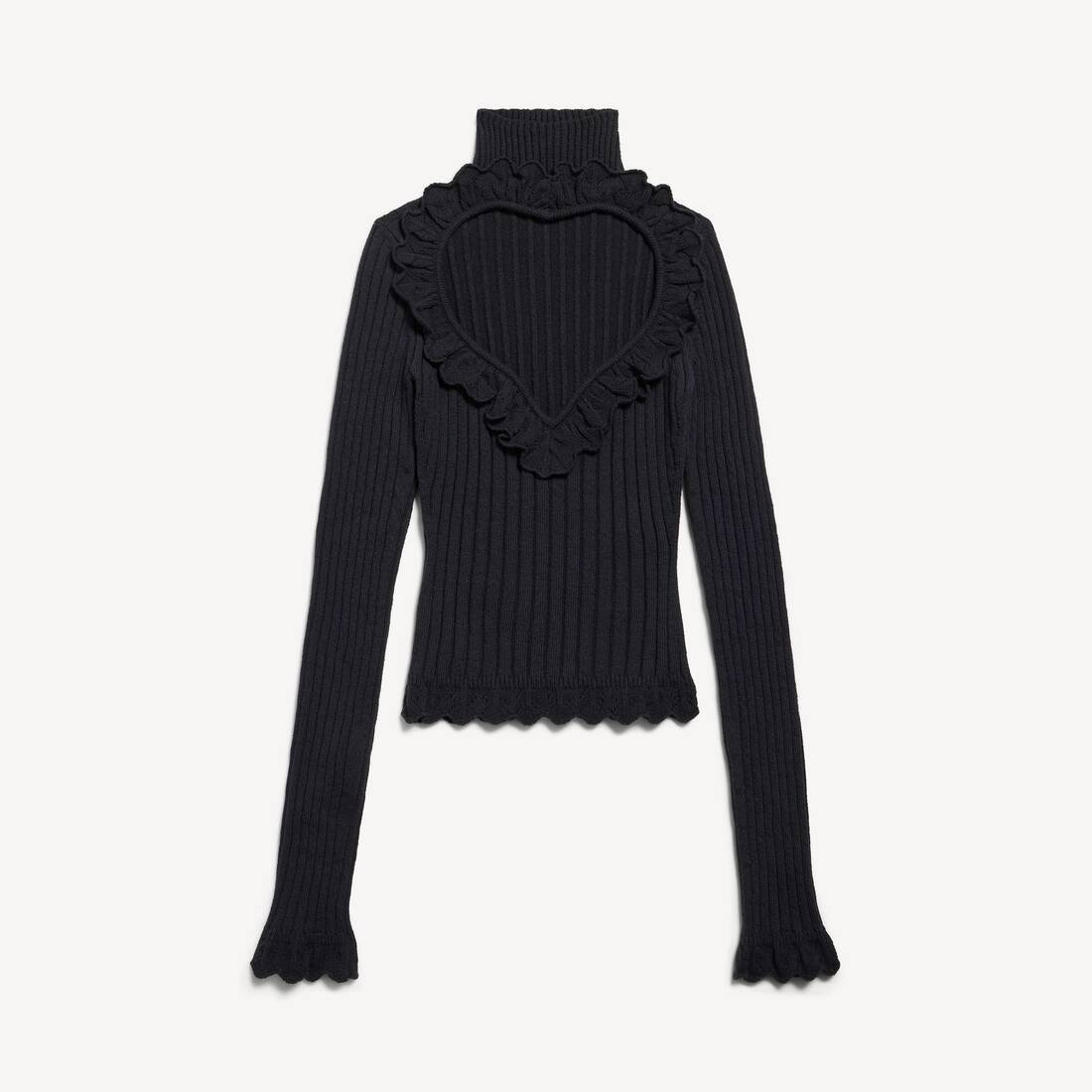 Women's Heart Top in Black