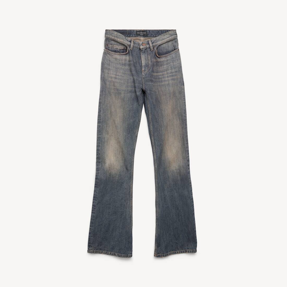 Bootcut Pants in Light Blue
