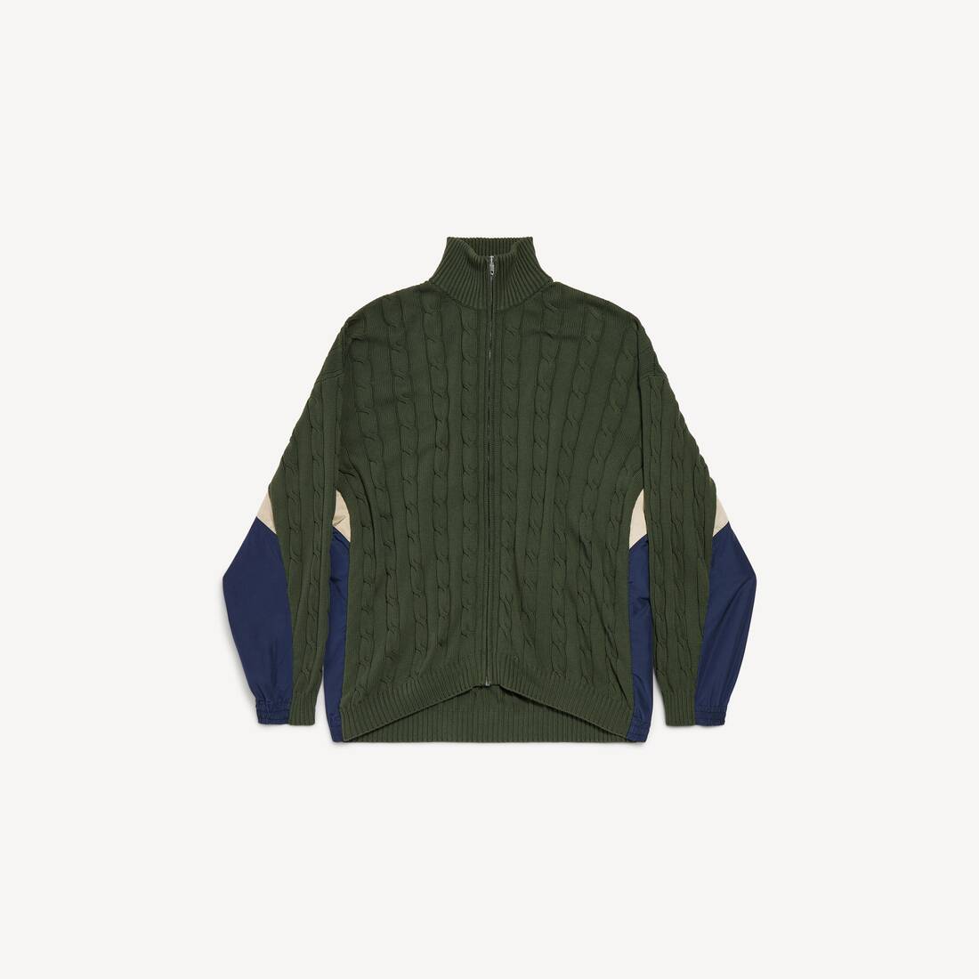Men's Hybrid Jacket in Khaki