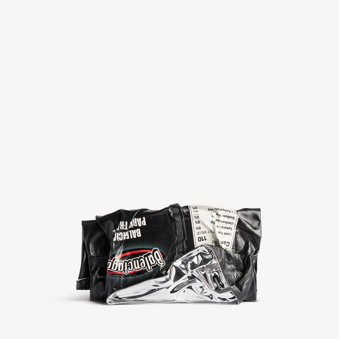 Chips Clutch Wallet in Black