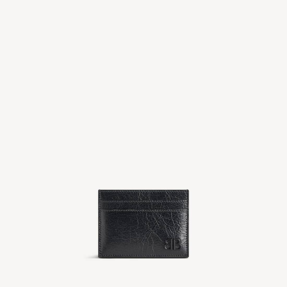 Men's Monaco Card Holder in Black