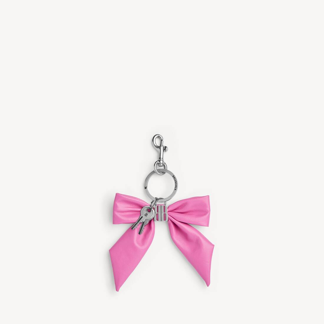 Women's Clémence Bow Charm/keychain in Pink