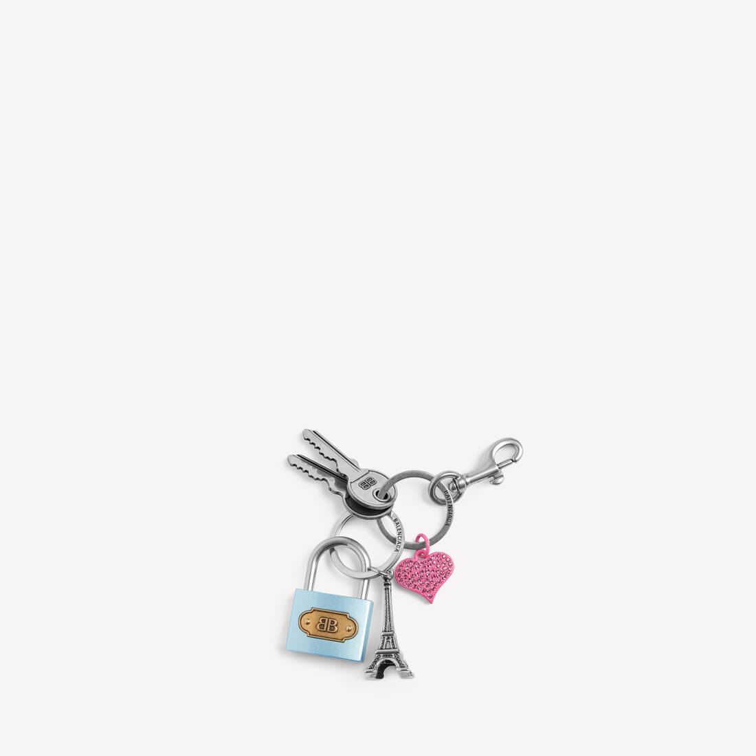 Women's Charm/keychain Padlock in Multicolored