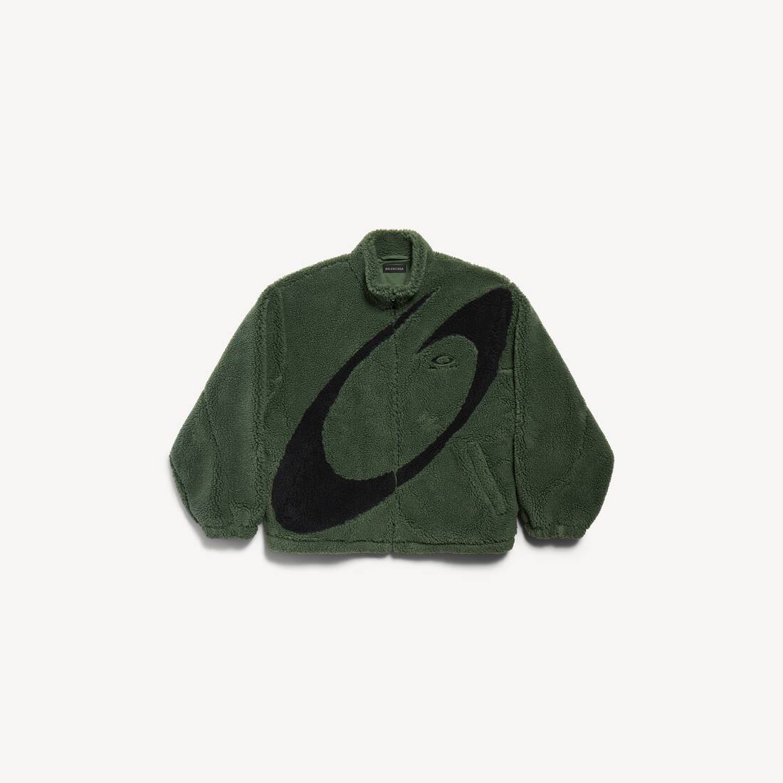 Men's Loop Sports Icon Zip-up Jacket in Khaki