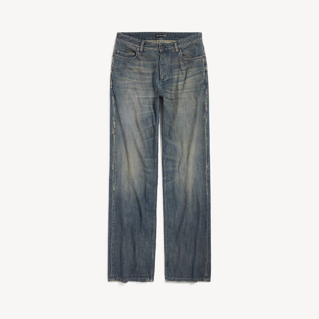 Men's Relaxed Fit Pants in Blue