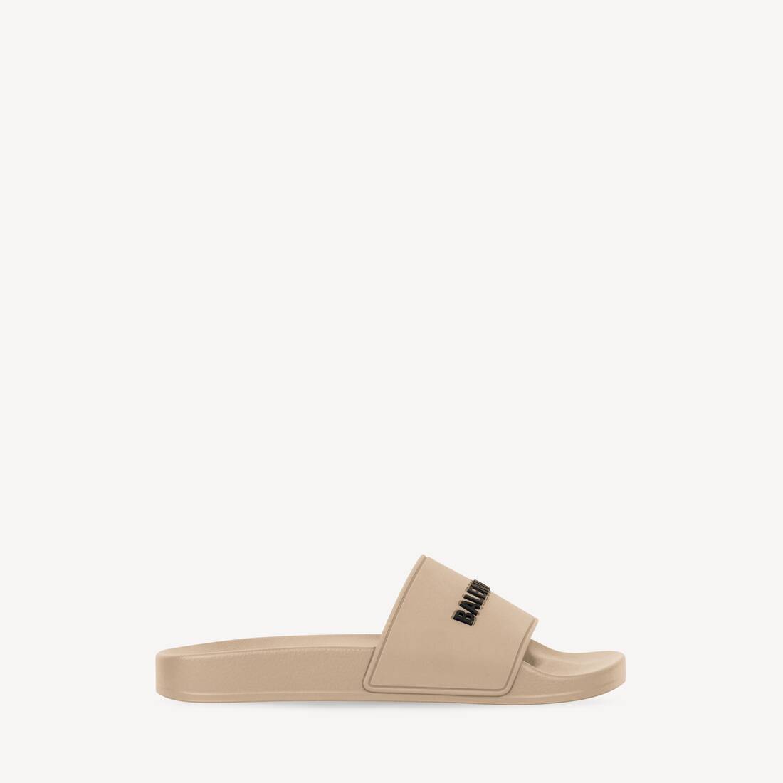Men's Pool Slide Sandal in Beige