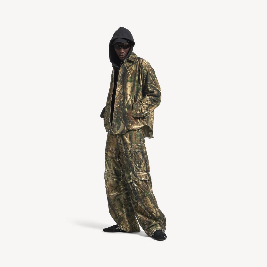 Men's Overshirt in Brown