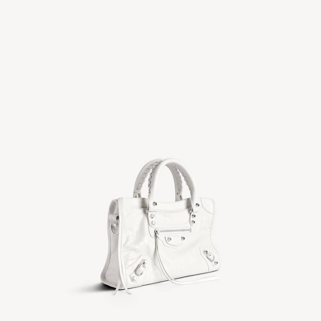 Le City Bag Small in Optic White