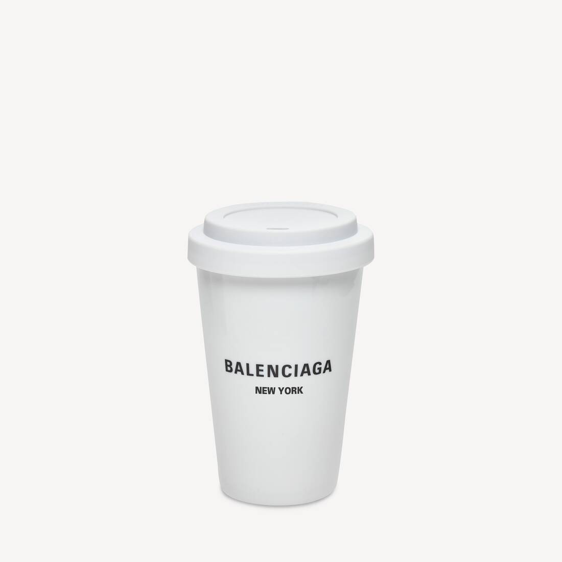 New York Coffee Cup in White