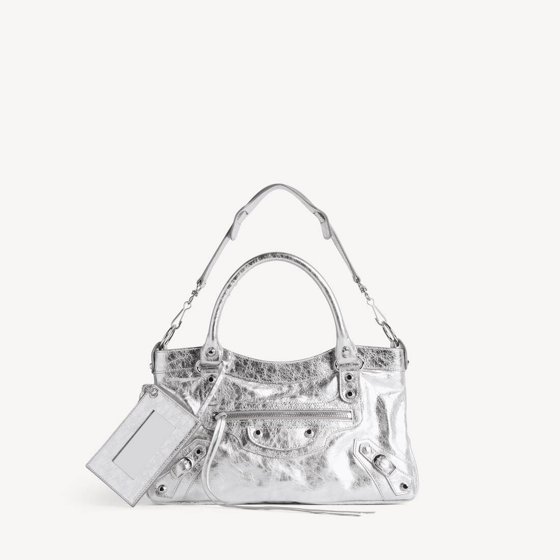 Women's Le City First Bag in Silver
