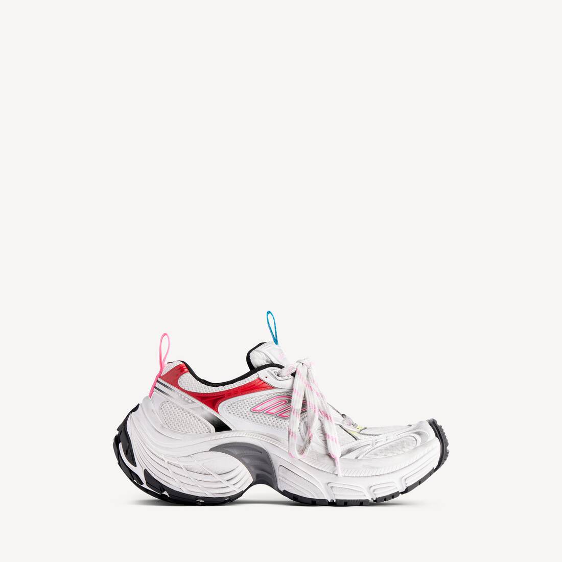 Women's 6xl Sneaker in White/pink/multicolored/black