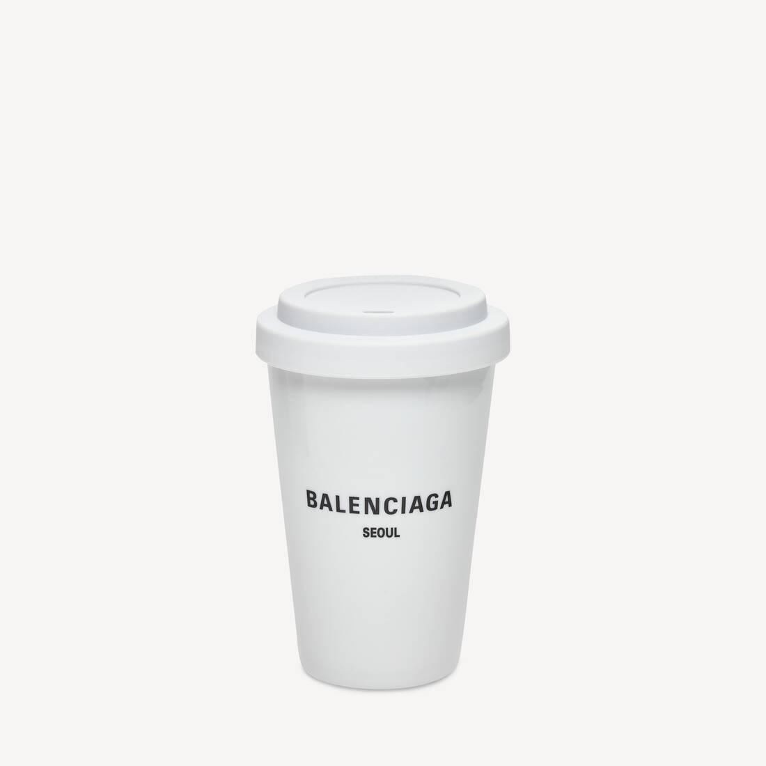 Seoul Coffee Cup in White/black