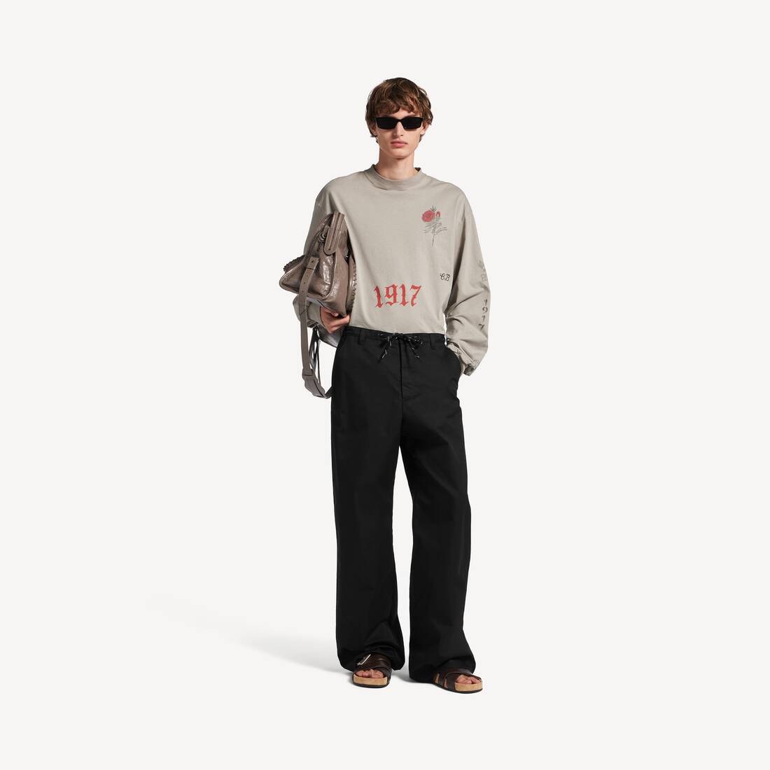 Men's Chino Pants in Black