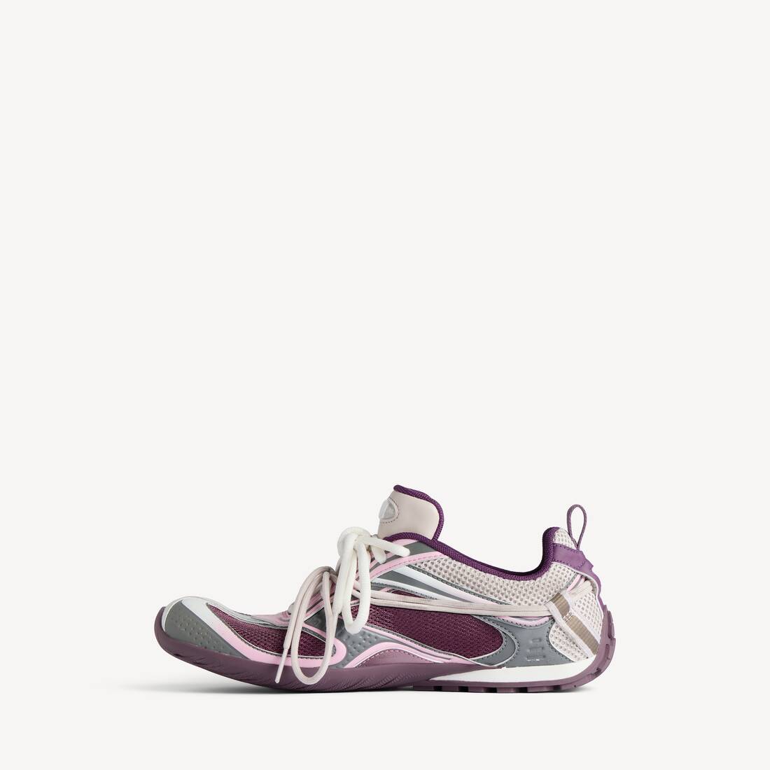 Women's Radar Gradient Lines Sneaker in Purple/grey/pink/white