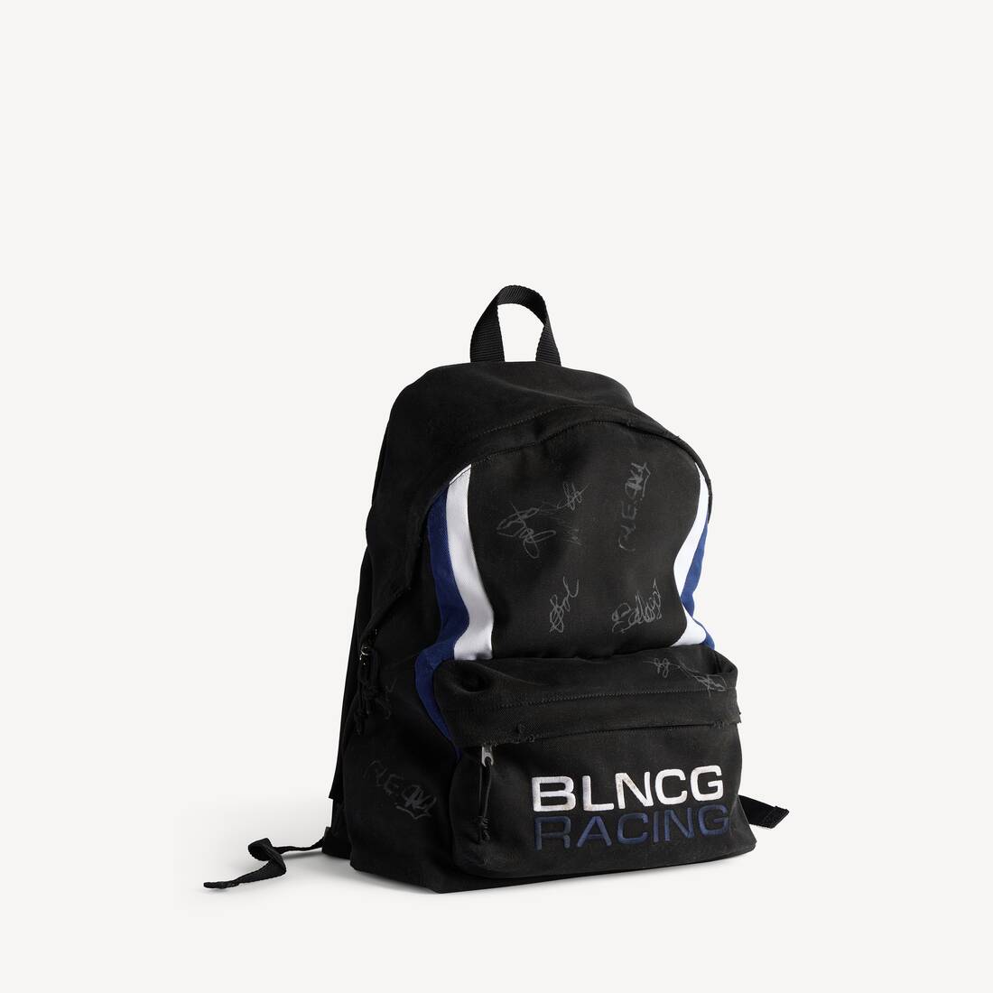 Men's Explorer Backpack in Black/blue/white