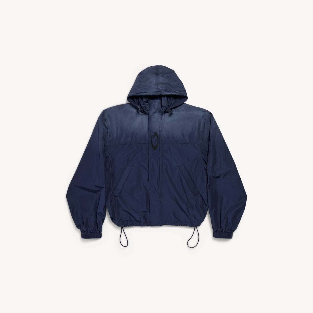 Men's Hooded Rain Jacket in Marine Blue