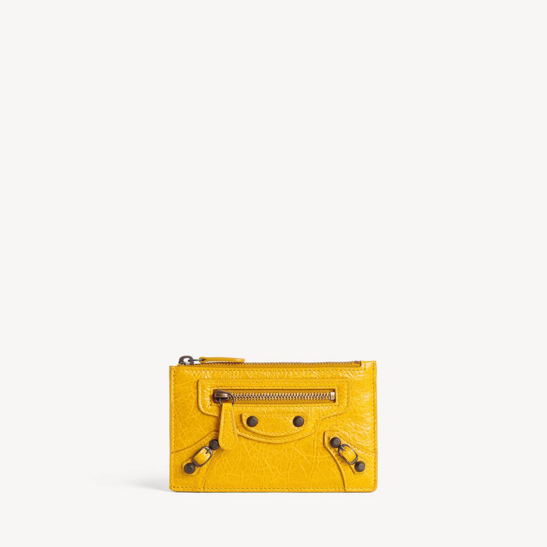 Women's Le City Long Coin And Card Holder in Marge Yellow