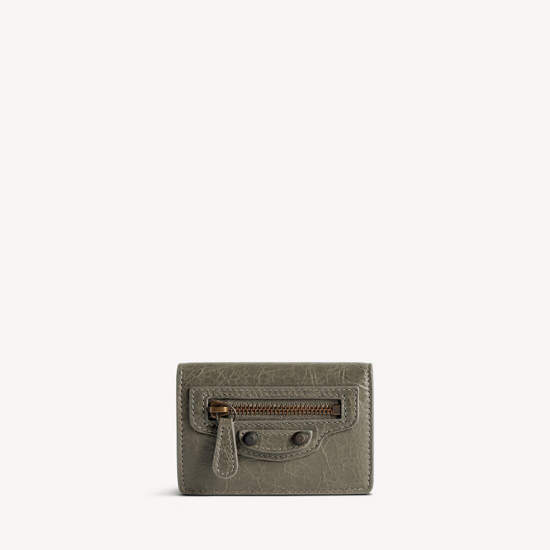 Women's Le City Mini Wallet in Army Green