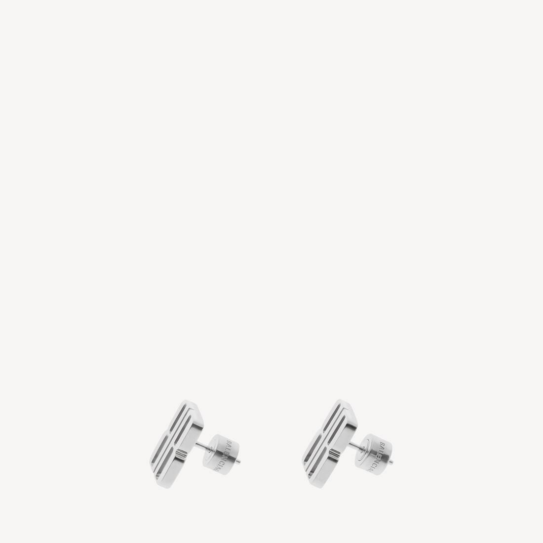 Nano Xs Stud Earrings in Silver