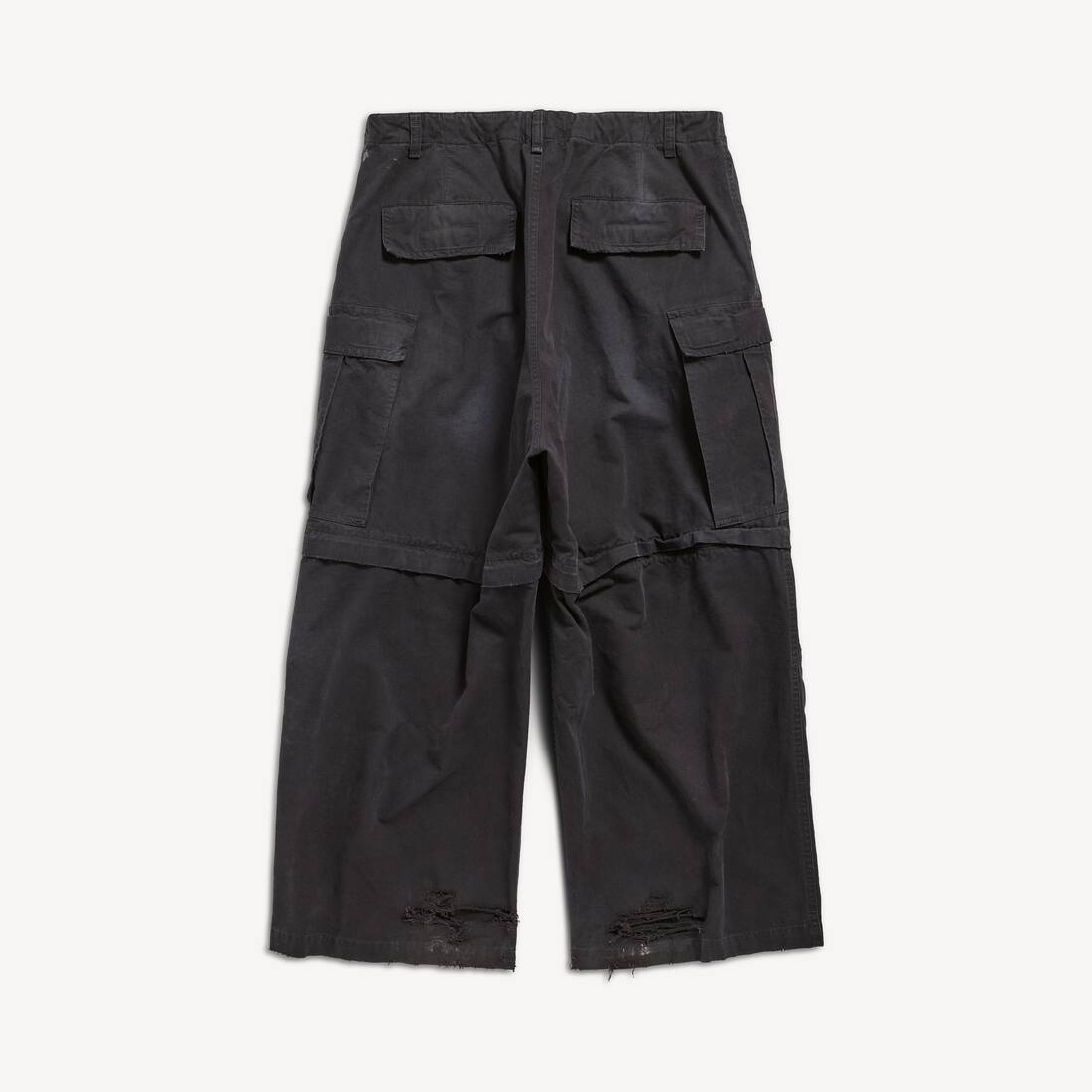 Balenciaga Large Cargo Pants in Black