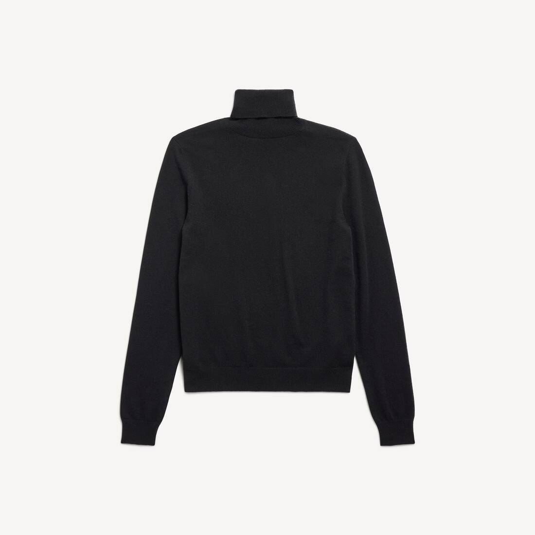 Men's Standard Turtleneck Sweater in Black