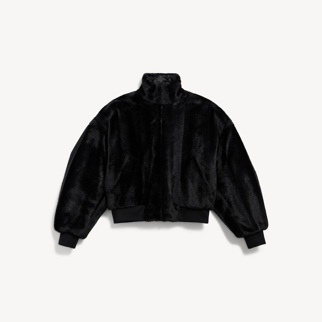 Women's Cropped Jacket in Black
