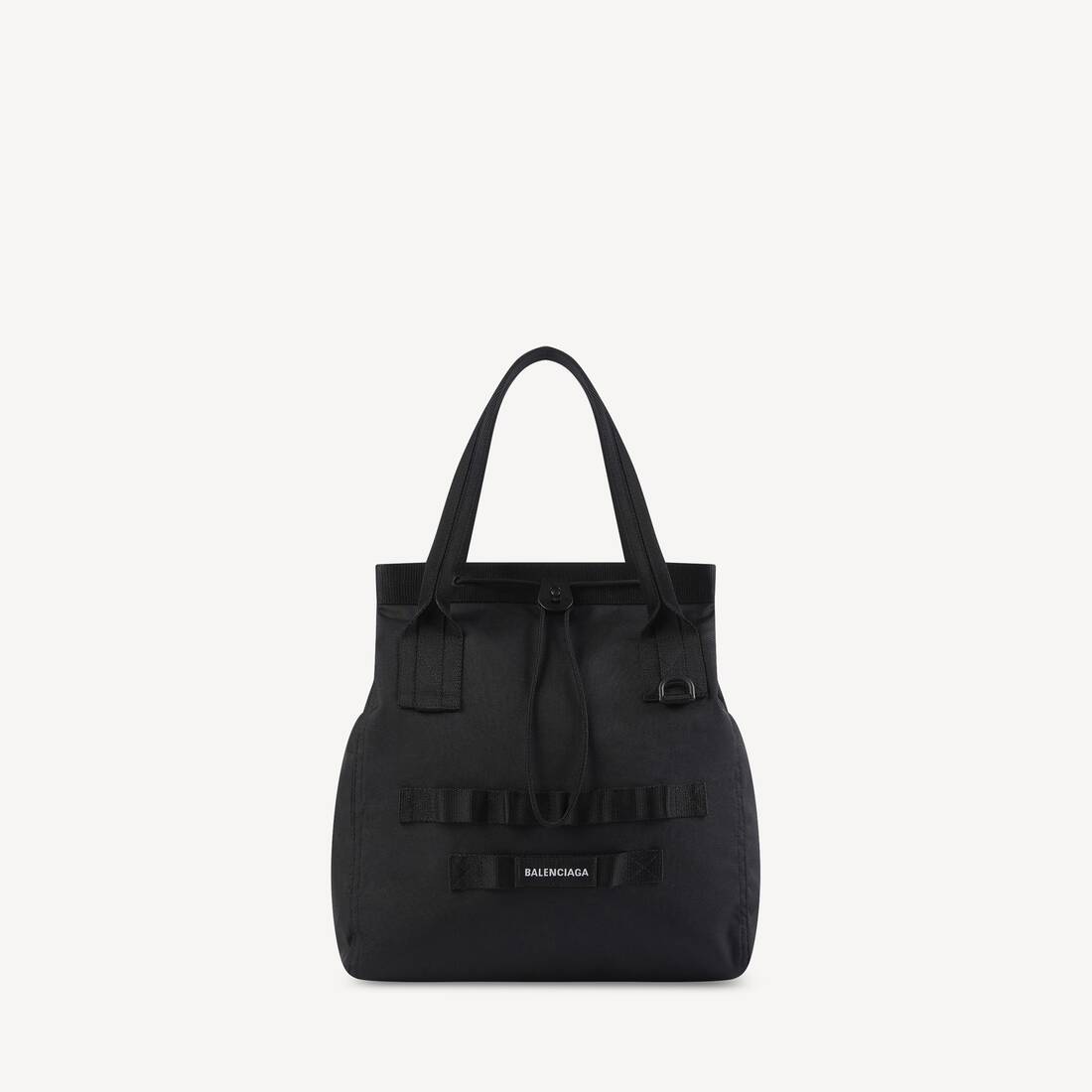 Men's Army Tote Bag Medium in Black