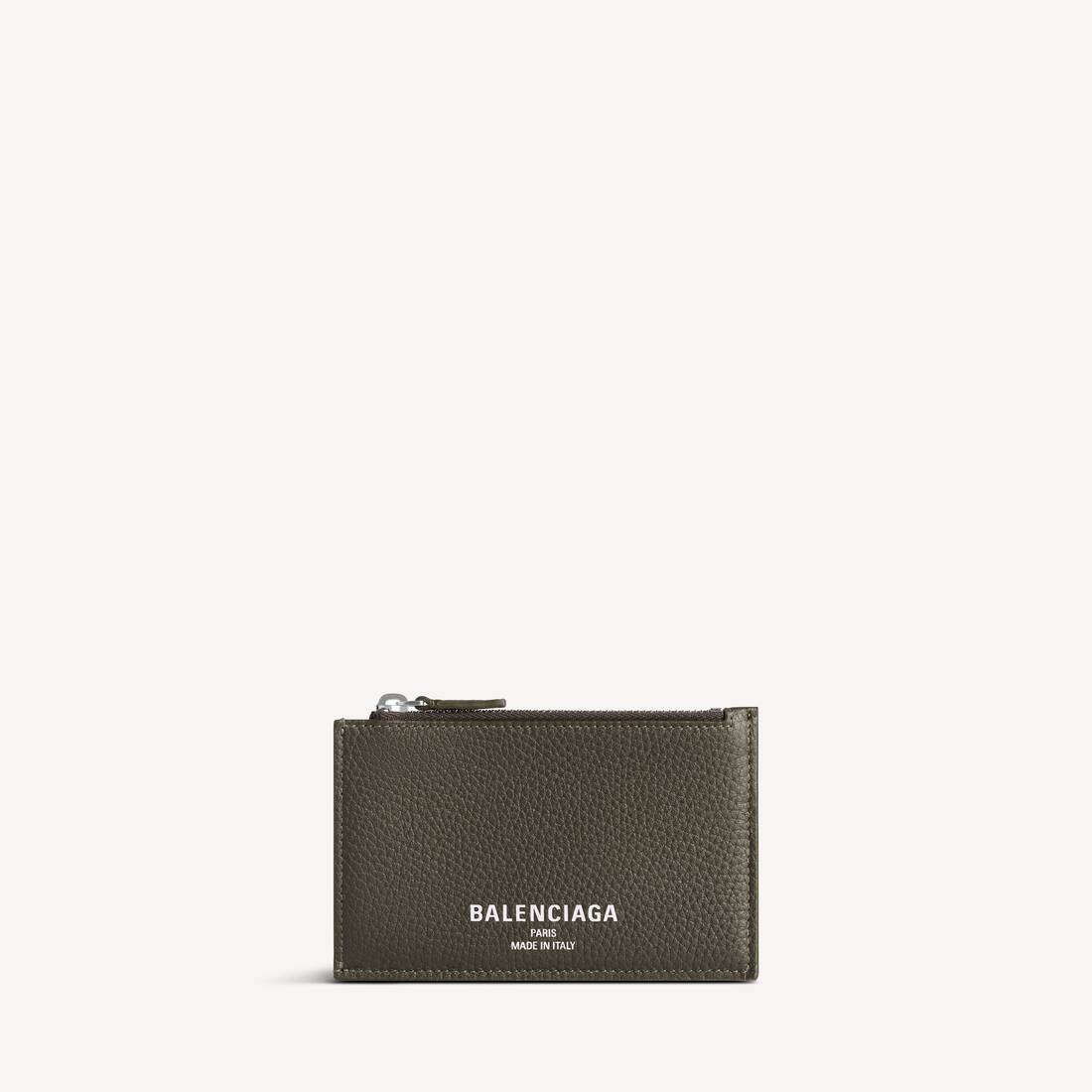 Men's Credit Long Coin And Card Holder in Khaki