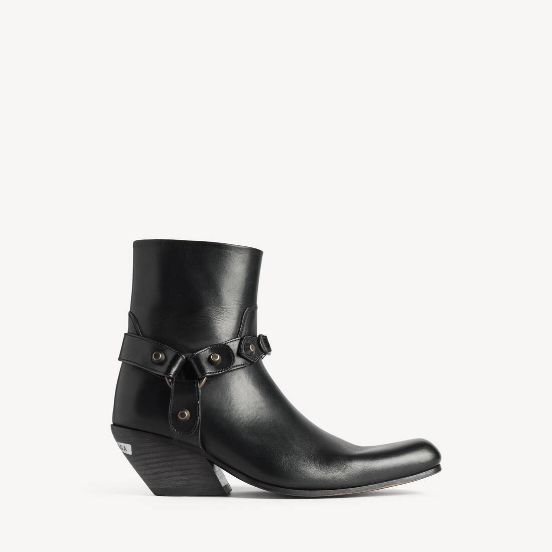 Women's Memphis Bootie With Harness in Black