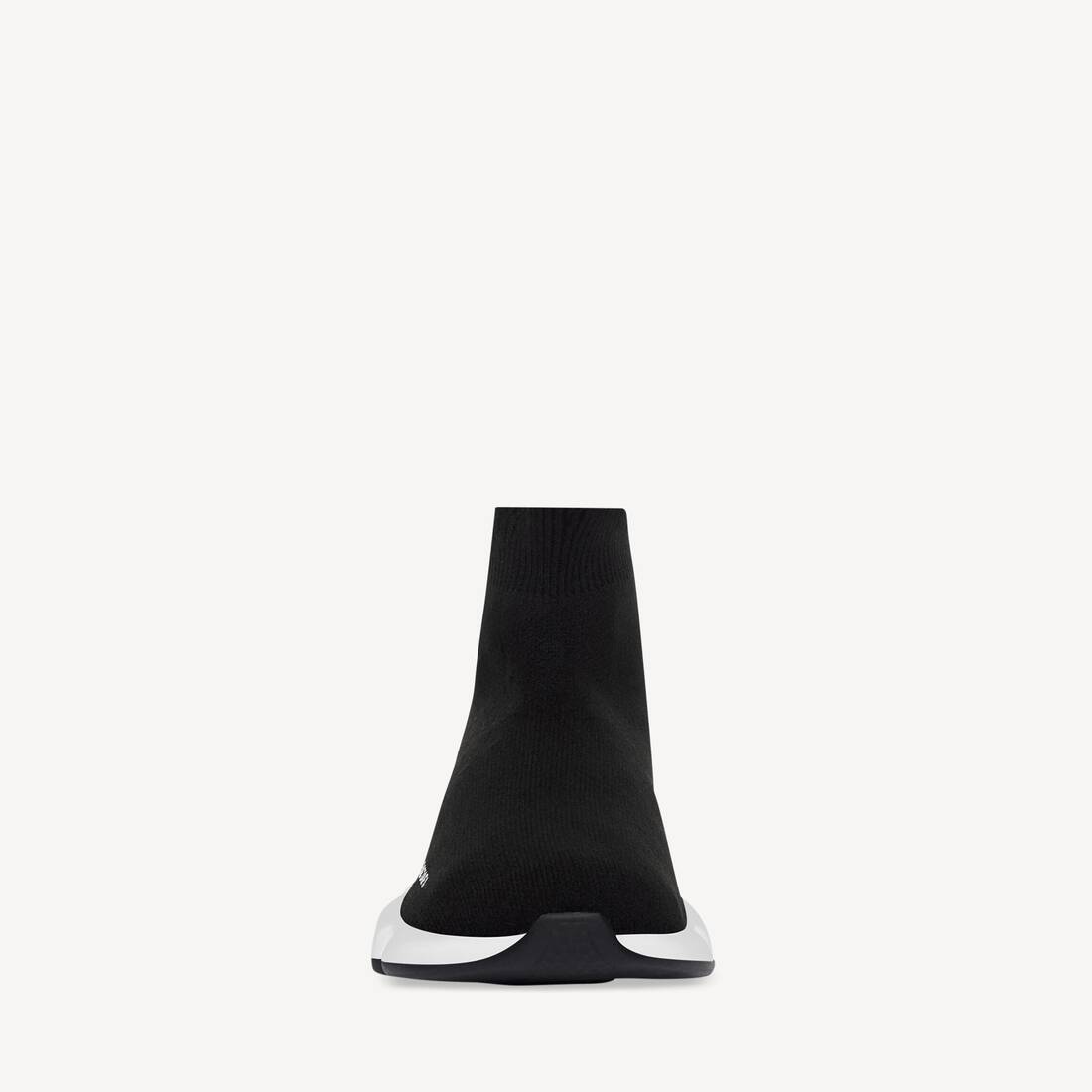 Kids - Speed Recycled Knit Sneaker in Black/white