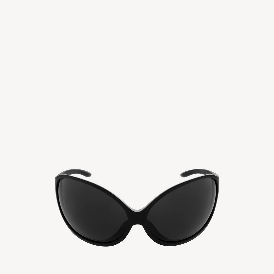 Phantom Round Sunglasses in Black