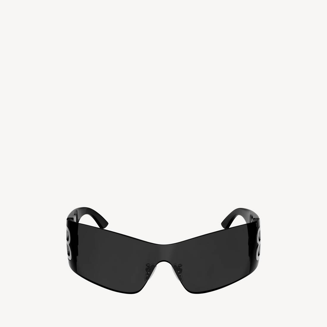 Women's Bossy Mask Sunglasses in Black