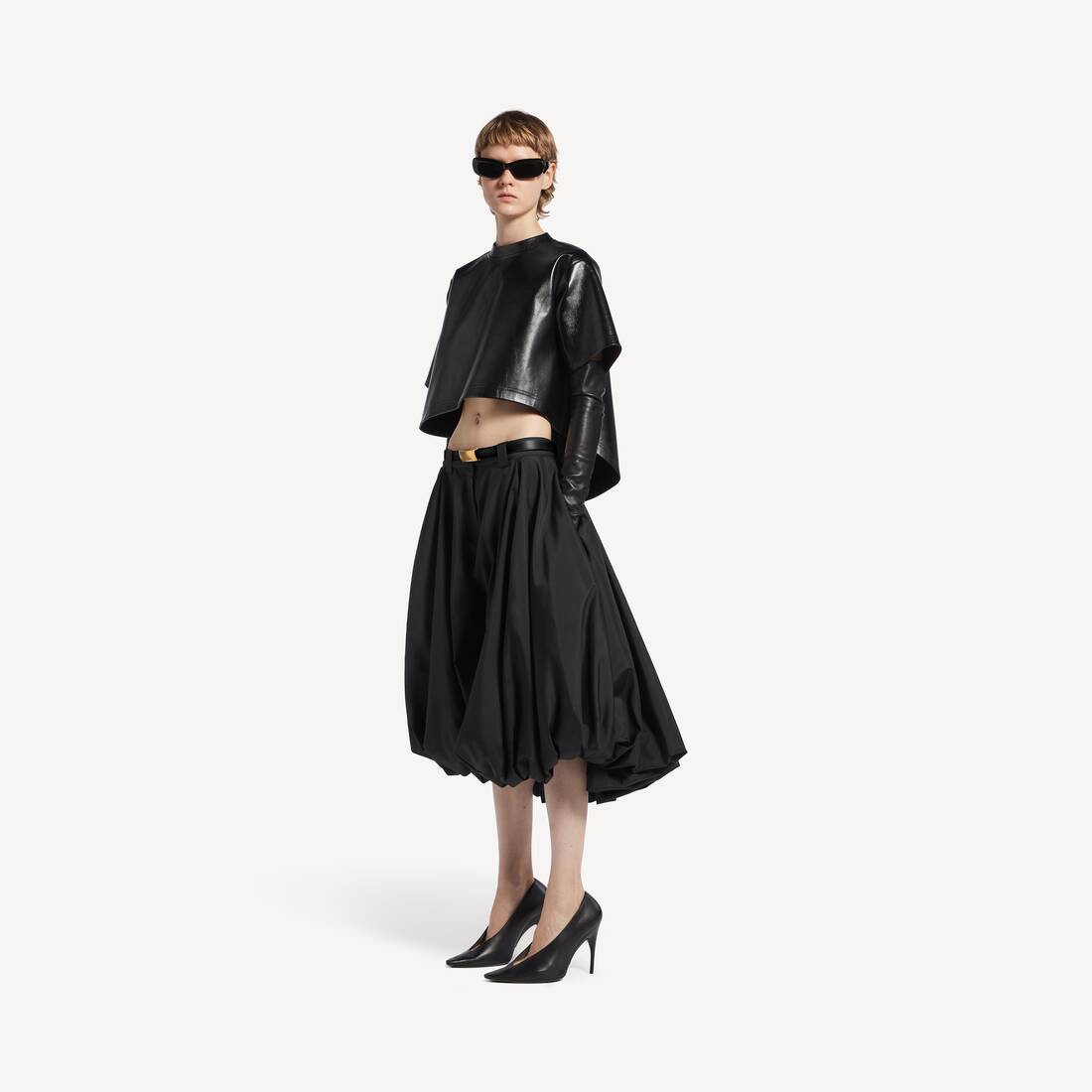 Women's Balloon Shorts in Black