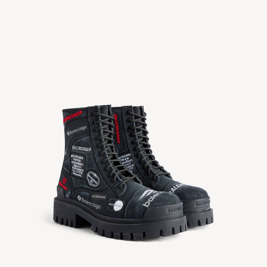 Men's Combat Strike Boot in Black