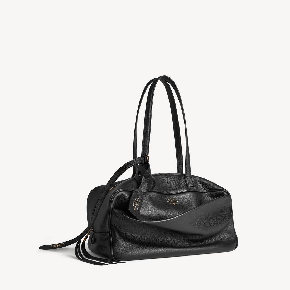 Women's Carrie Bowling Bag Medium in Black