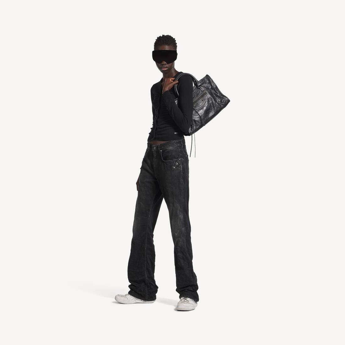 Women's City Straight Pants in Black