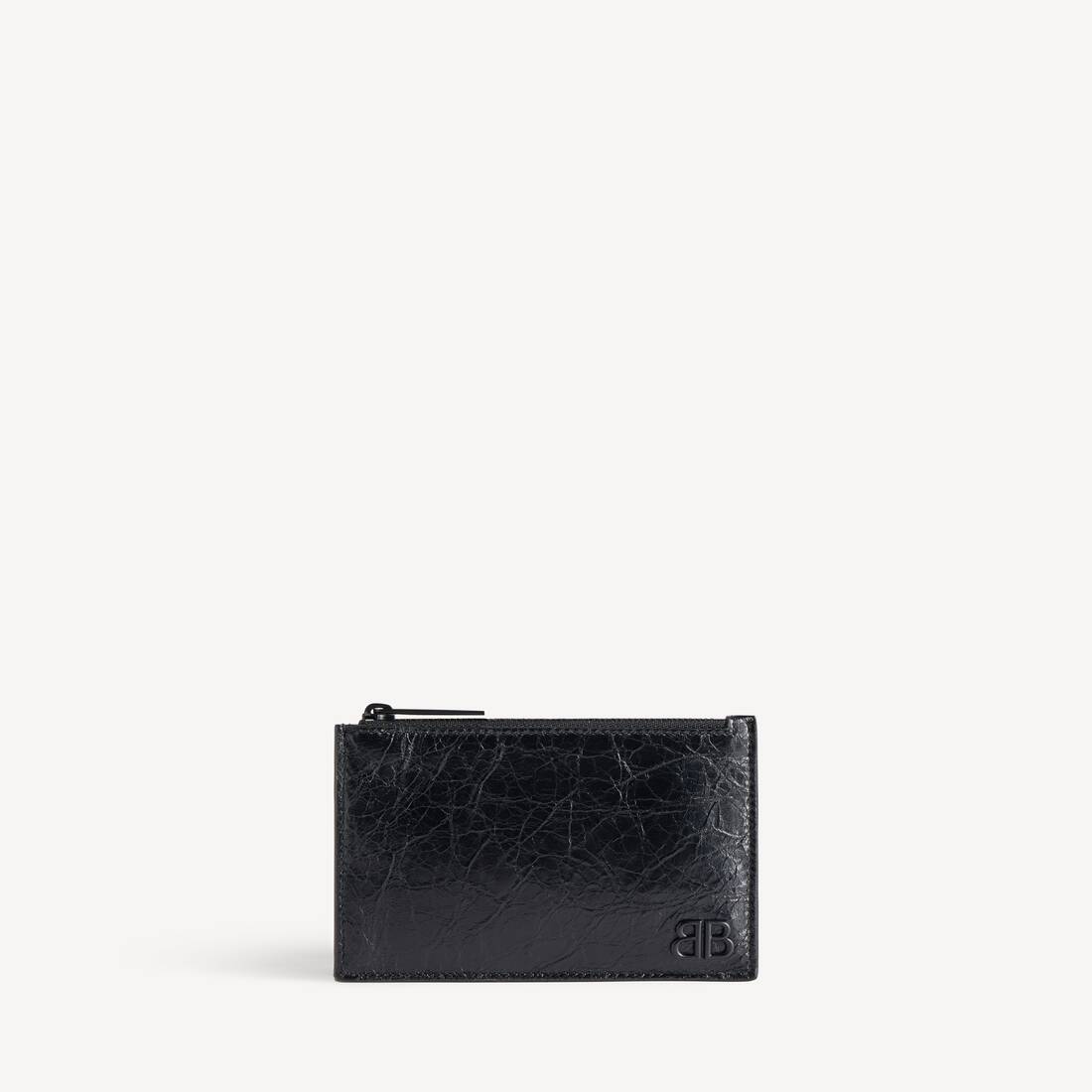 Men's Monaco Long Coin And Card Holder in Black