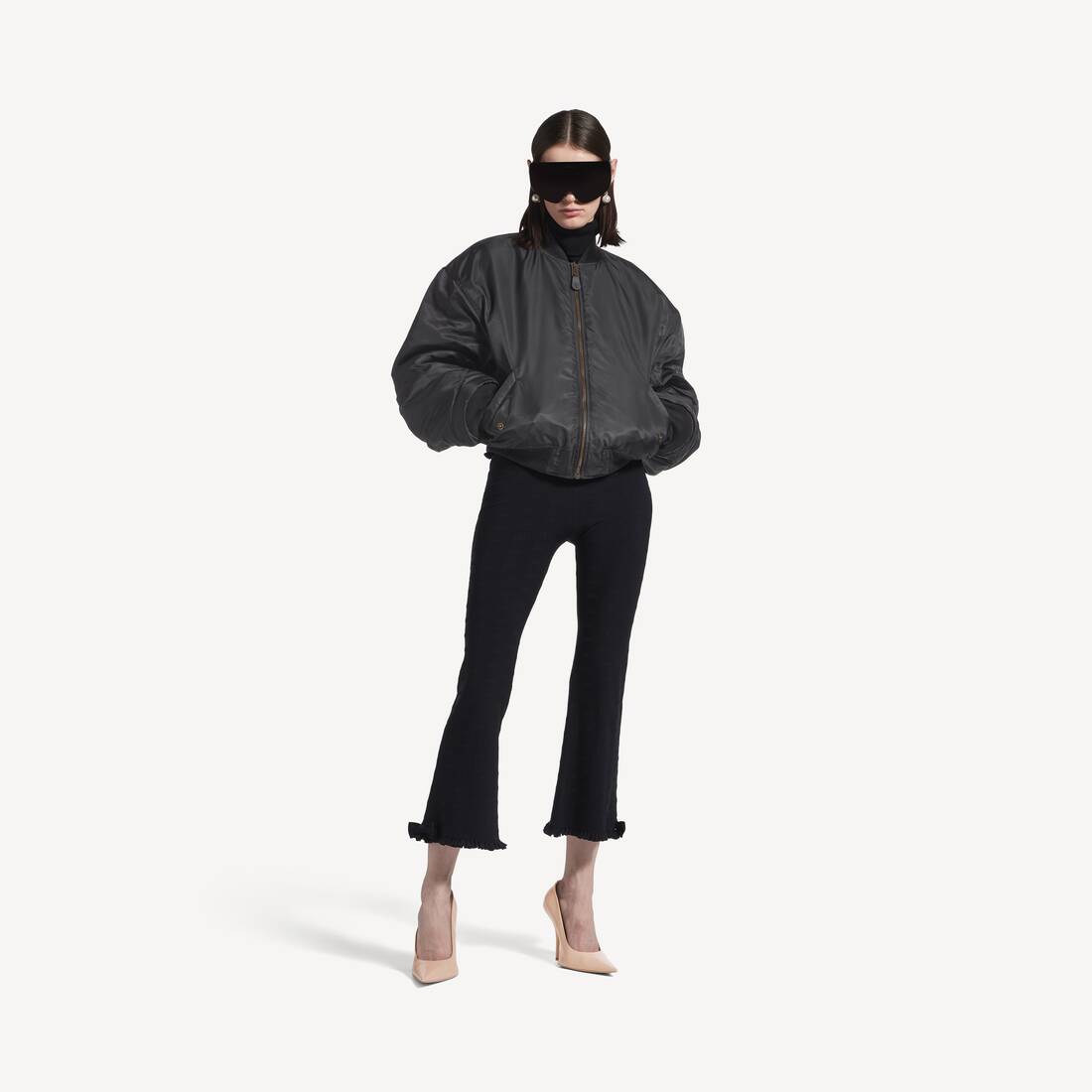 Women's Standard Bomber Jacket in Black