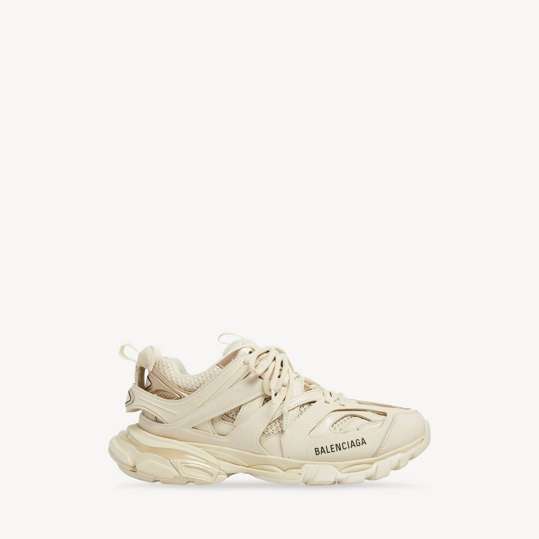 Men's Track Sneaker in Beige