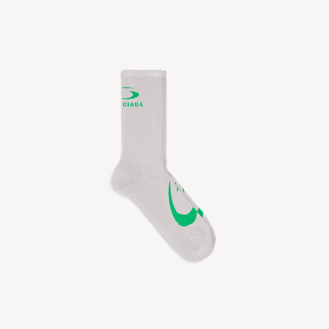 Men's Loop Sports Icon Socks in Grey/green