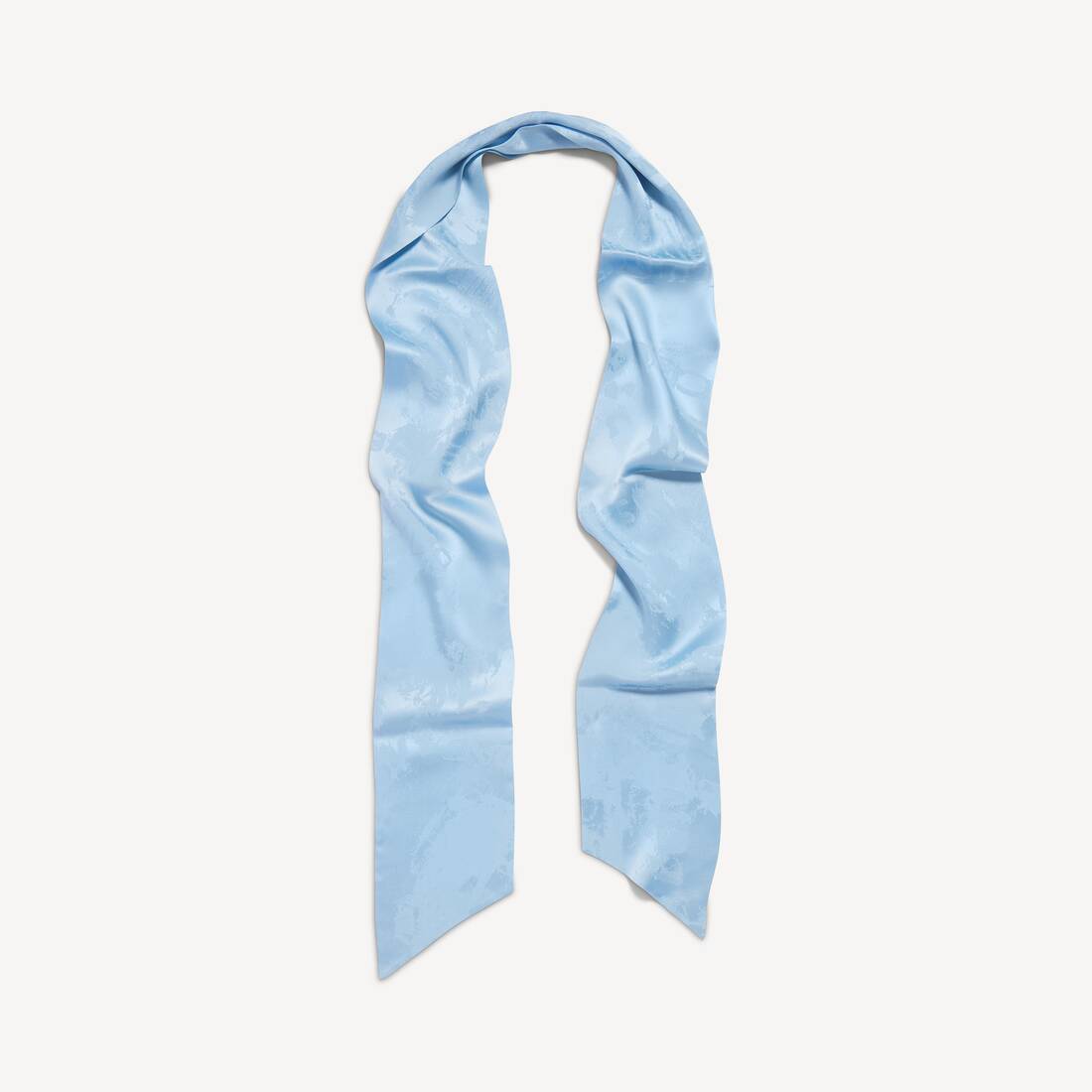 Women's Washed Crayon Scarf in Baby Blue