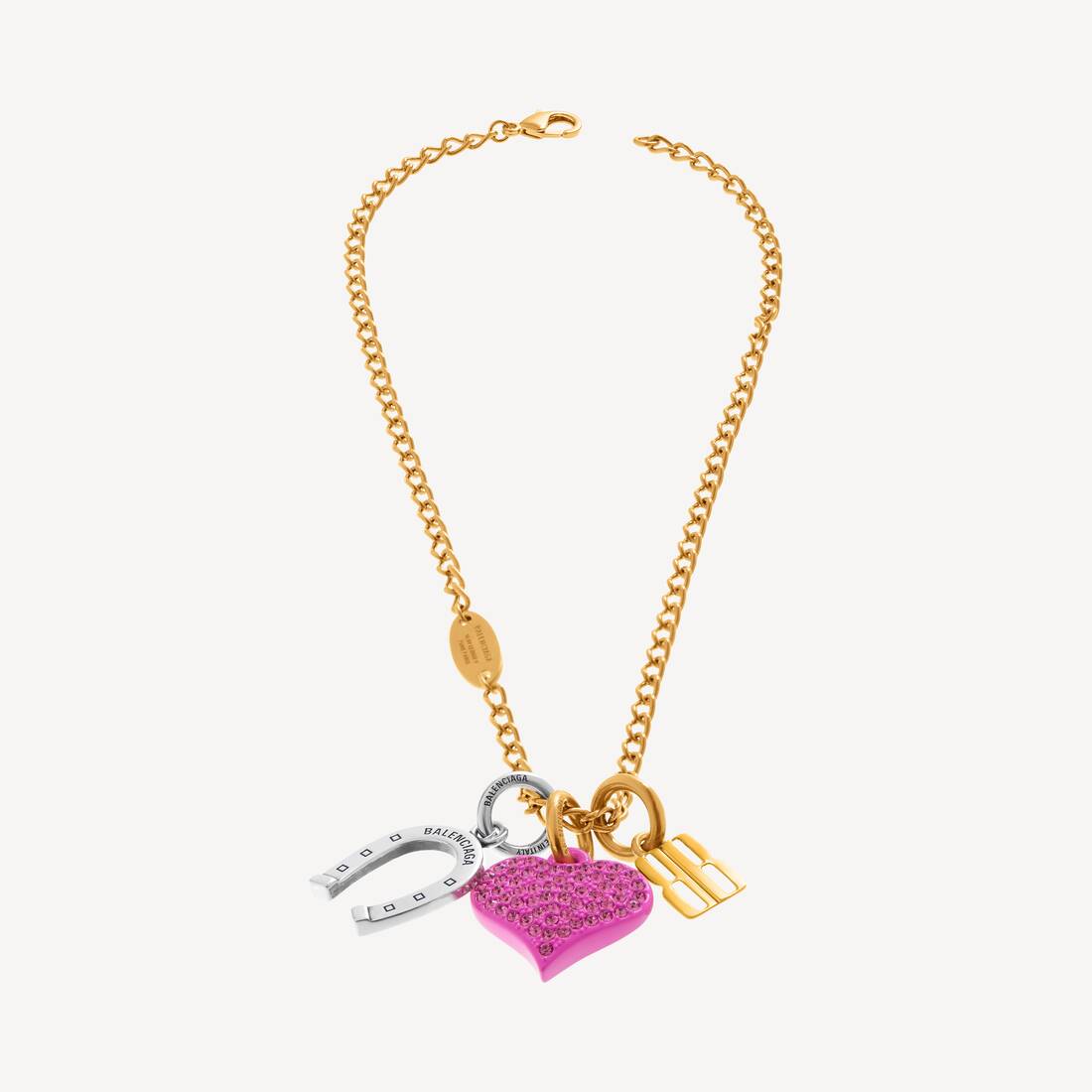 Carousel Horseshoe Collector Necklace in Multicolored
